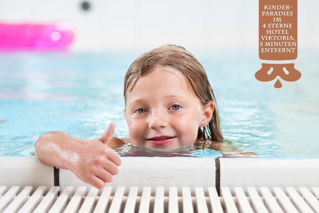 Viktoria Apartments: Family-Friendly with 4-Star Hotel Access Oberstdorf Exterior photo